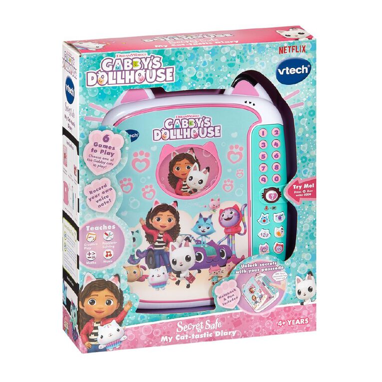 Vtech Gabbys Secret Safe Diary, , hi-res