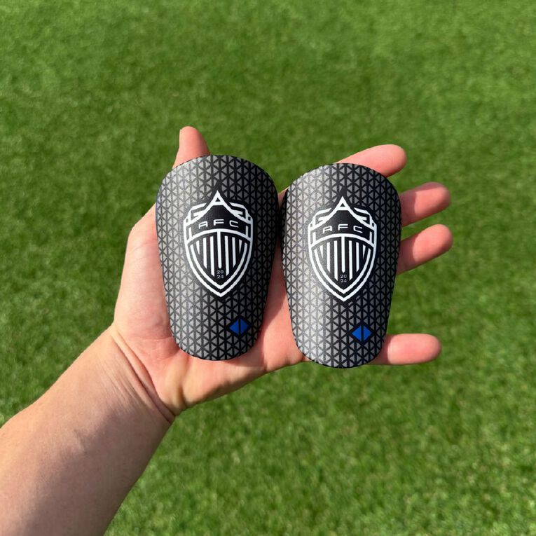 ONZ Auckland FC Mini Shinguards One Size, , hi-res