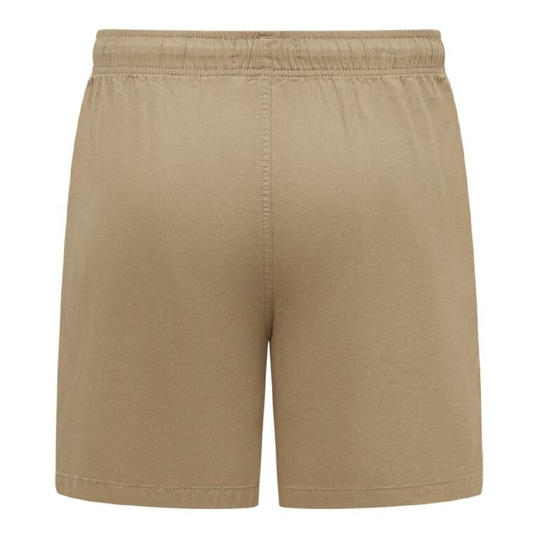 H&H Men's Woven Shorts, Brown Mid, hi-res