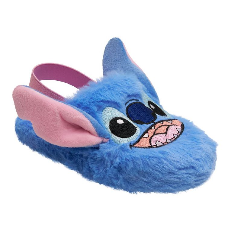 Stitch Senior Kids' Slippers, Blue, hi-res