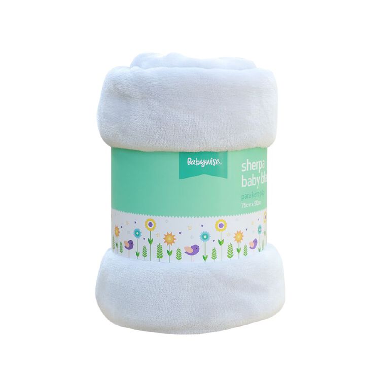Babywise Sherpa Baby Blanket, , hi-res