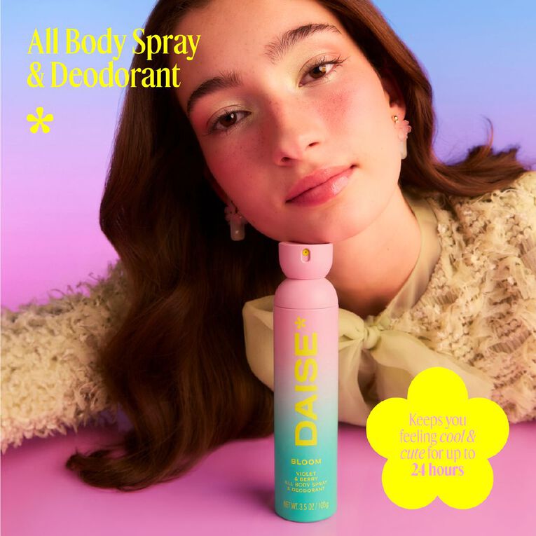 Daise All Body Spray & Deodorant Bloom 120ml, , hi-res