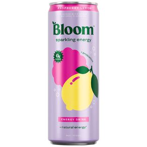 bloom spark energy raspberry lime 335ml