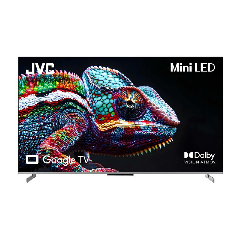 JVC 65 Inch 4K Ultra HD QLED Mini LED Google Smart TV JV6524M Silver, , hi-res