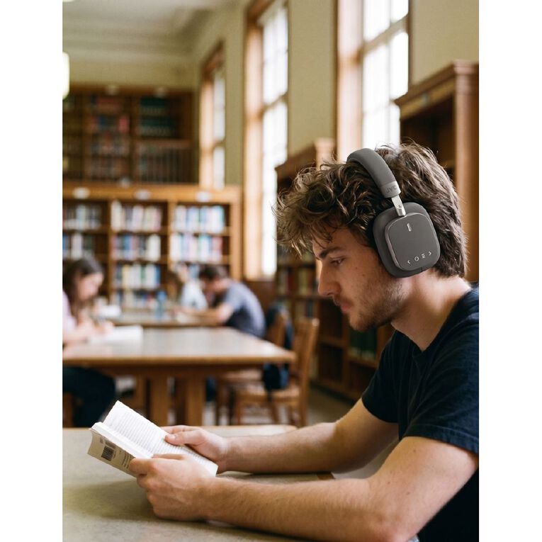 JVC Wireless Over Ear ANC Headphones JVP102GRY Grey, , hi-res