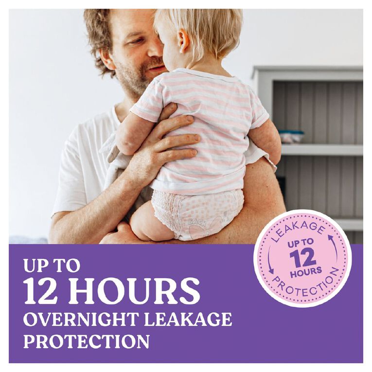 Huggies Girls' Convenience Toddler Ultra Dry Pants Size 4 9-14kg 20 Pack, , hi-res