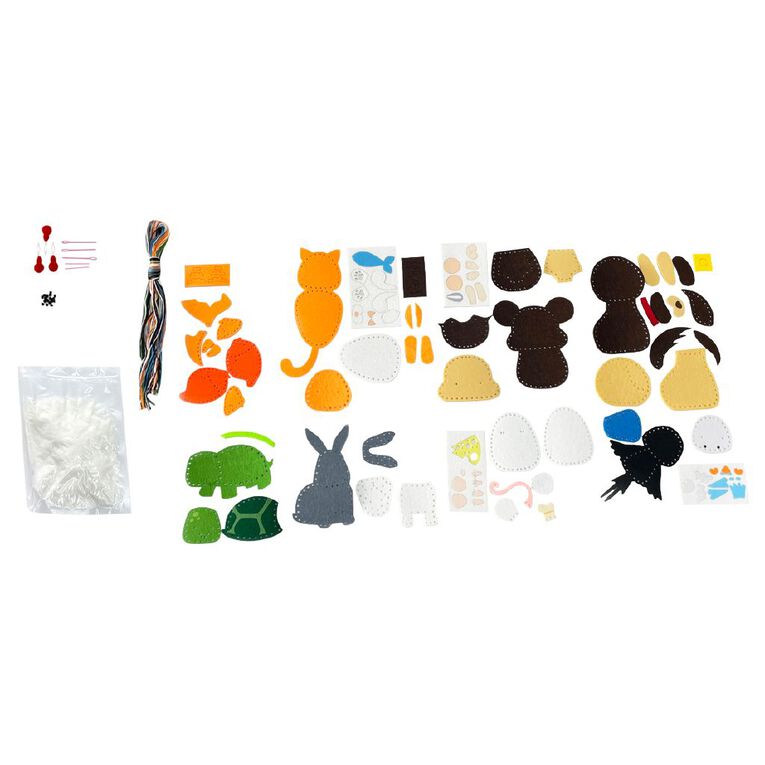 Uniti Kids Sewing Kit Pets, , hi-res