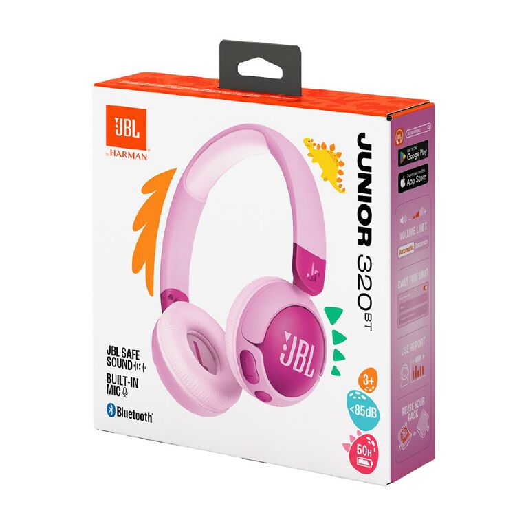JBL Junior 320BT Wireless On-Ear Kids Headphones Purple, , hi-res