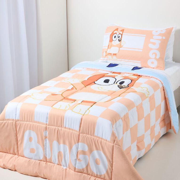 Bluey & Bingo Reversable Comforter Set, , hi-res