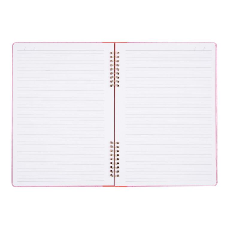 Uniti Stationery Pink A4 Notebook, , hi-res