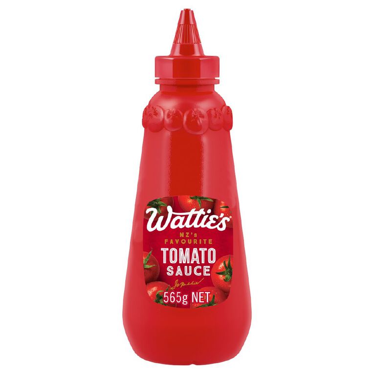 Wattie's Easy Squeezy Tomato Sauce 565G, , hi-res