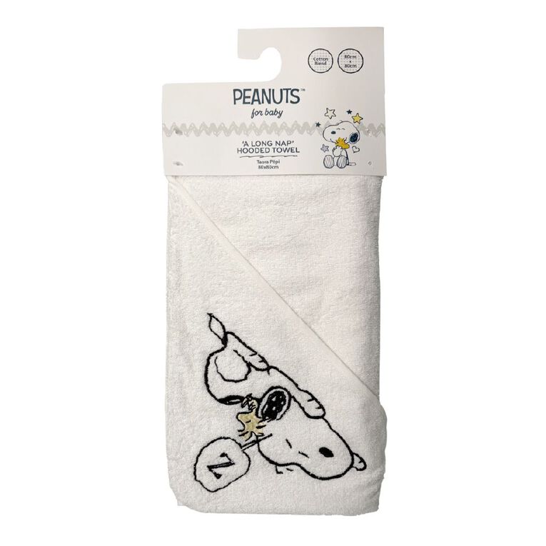Peanuts Snoopy Hooded Towel, , hi-res