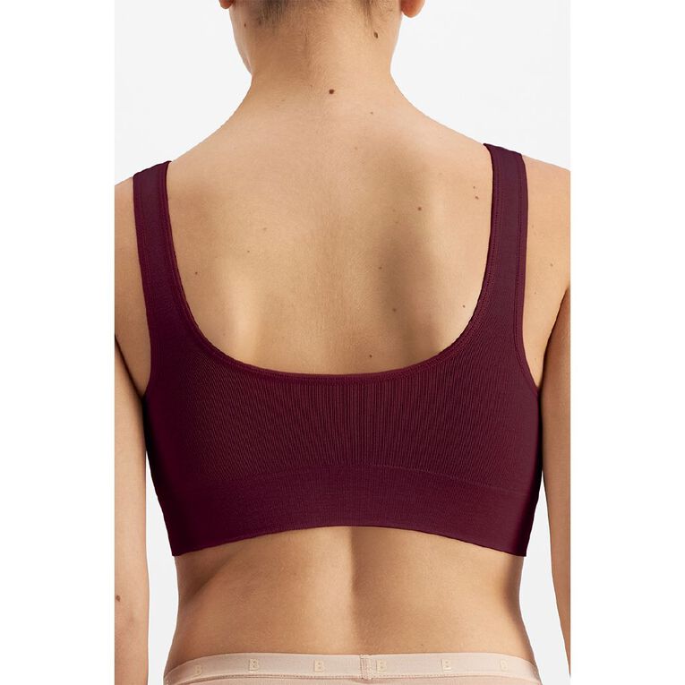 B FOR BONDS Women's Comfy Crop, Maroon B FOR BONDS Women's Comfy Crop, Maroon, hi-res