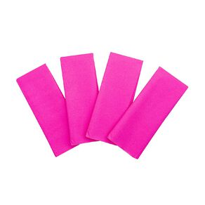 Party Inc Crepe Paper 180 x 50cm Pink 4 Pack