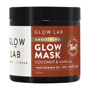 Glow Lab Smoothing Glow Mask Coconut And Vanilla 390ml