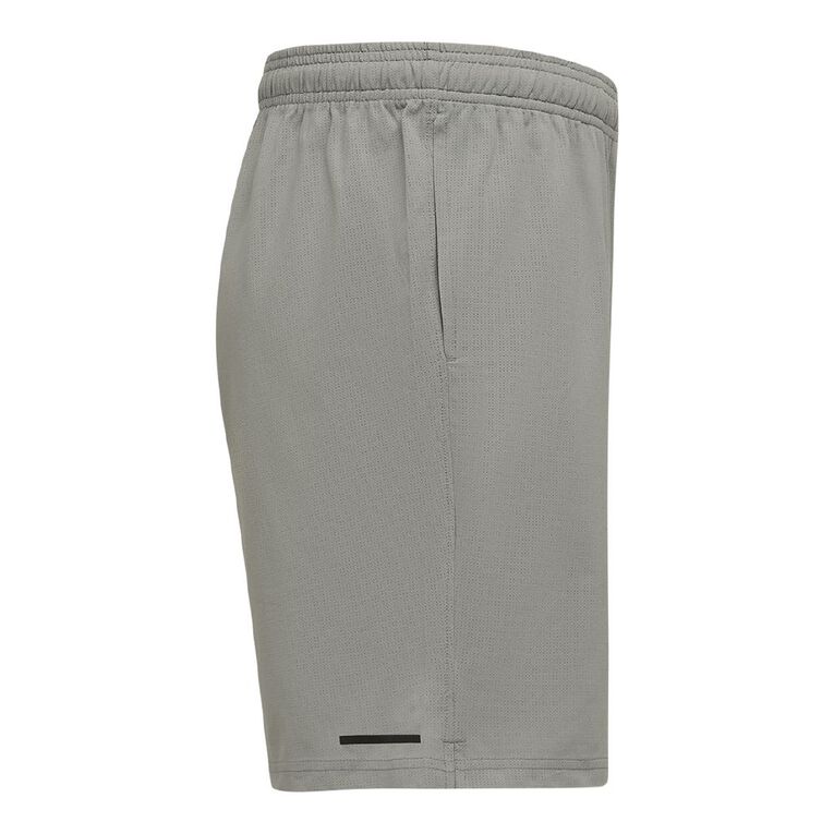 Active Intent Men's Stretch Active Shorts, Grey Mid, hi-res
