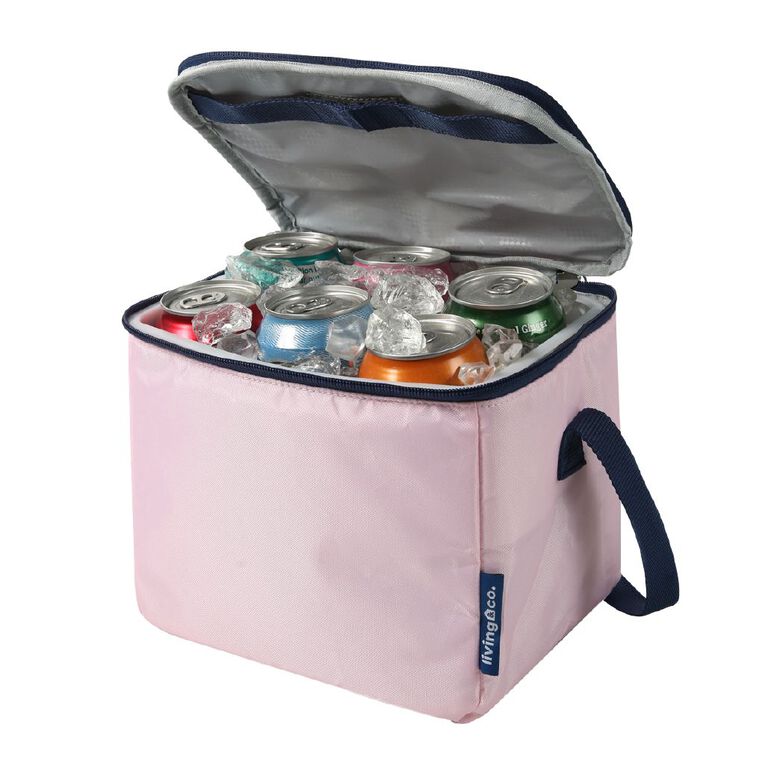Living & Co Cooler Bag 5 litre Pink, , hi-res