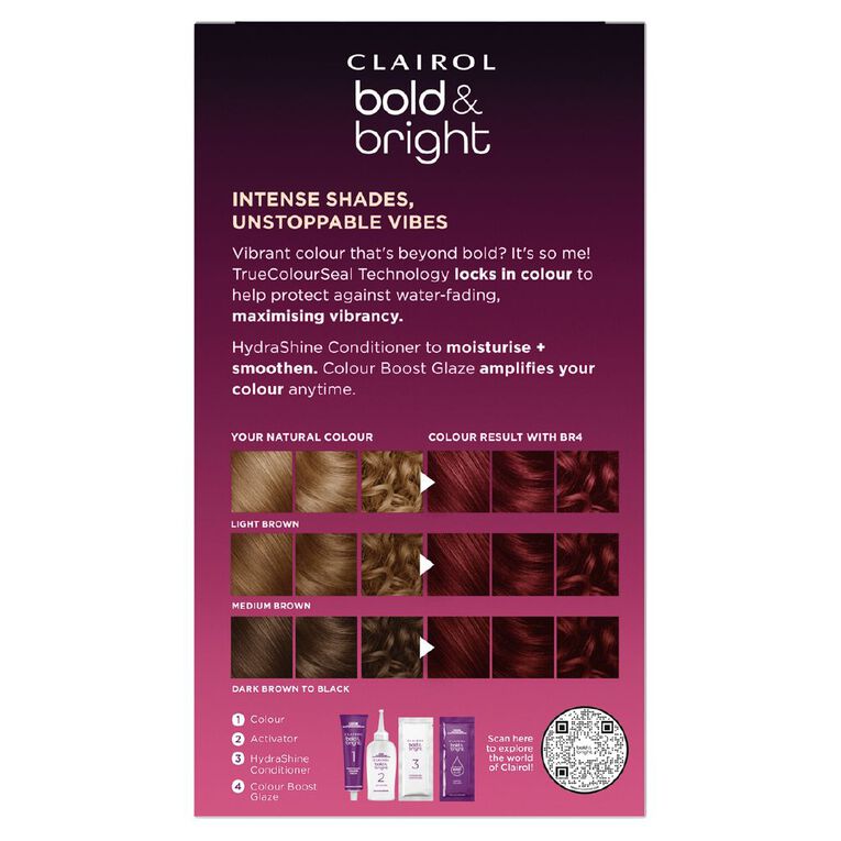 Clairol Bold n Bright Permanent Fruits of Forest BR4, , hi-res
