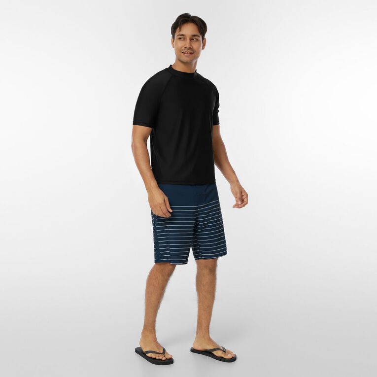 H&H Men's Stretch 9 Inch Boardshorts, Blue Dark, hi-res