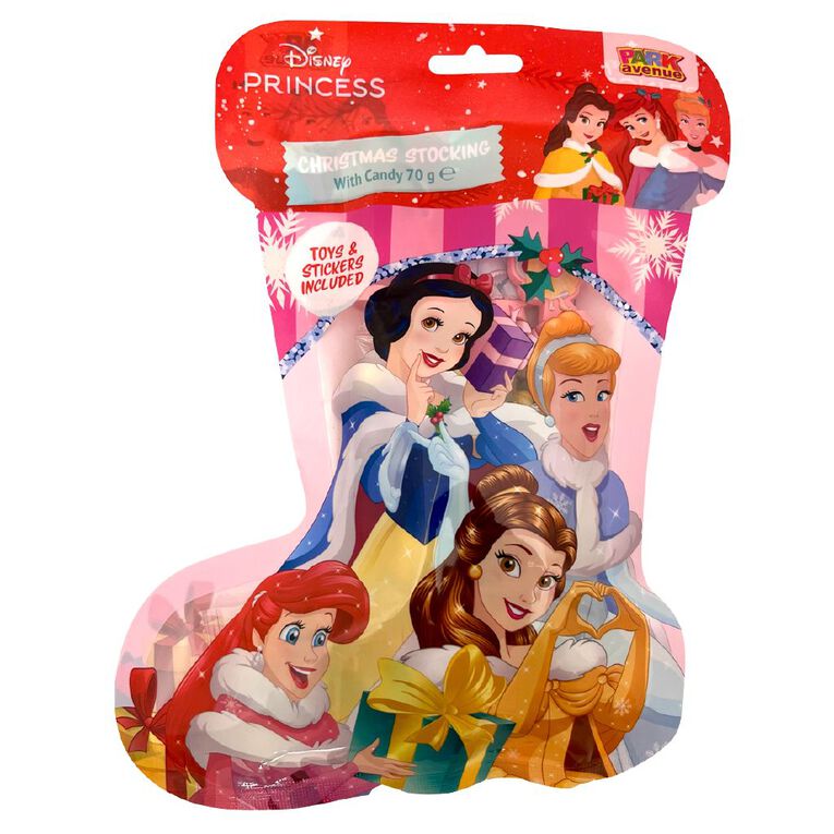 Disney Princess Christmas Stocking with Toys & Candy 70g, , hi-res