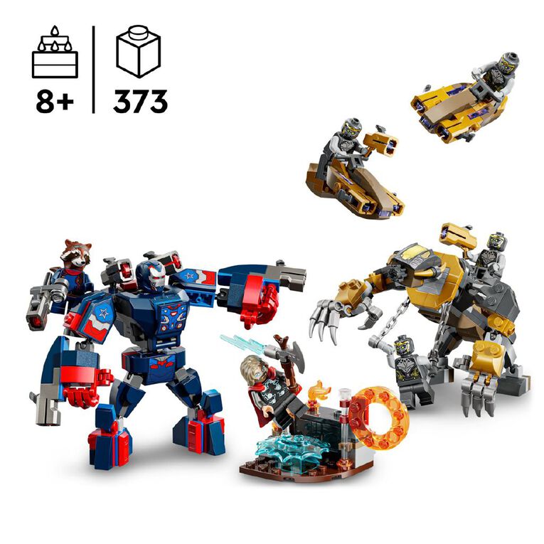 LEGO Marvel Super Heroes Avengers: Endgame Thor v Chitauri 76322, , hi-res