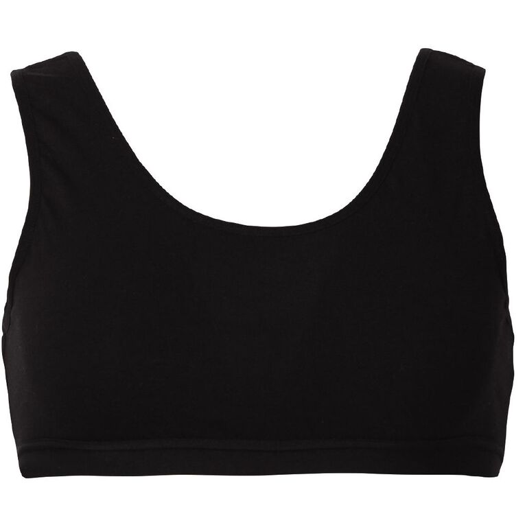 Women's Crop Top Black The Warehouse