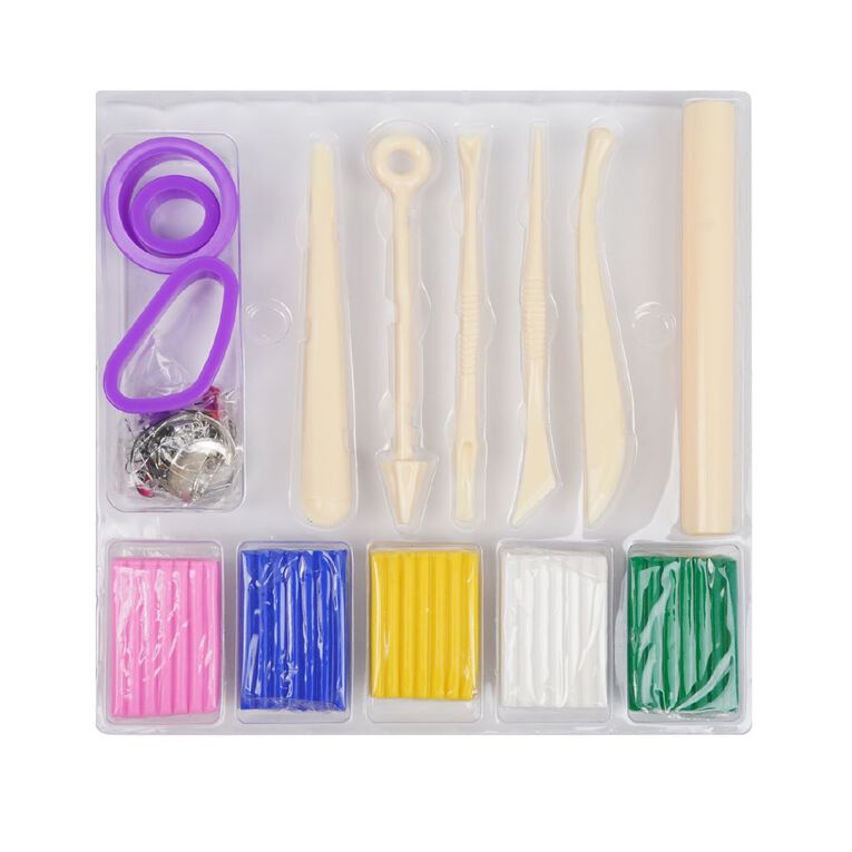 Uniti Craft Adults Oven Bake Clay DIY Kit, , hi-res