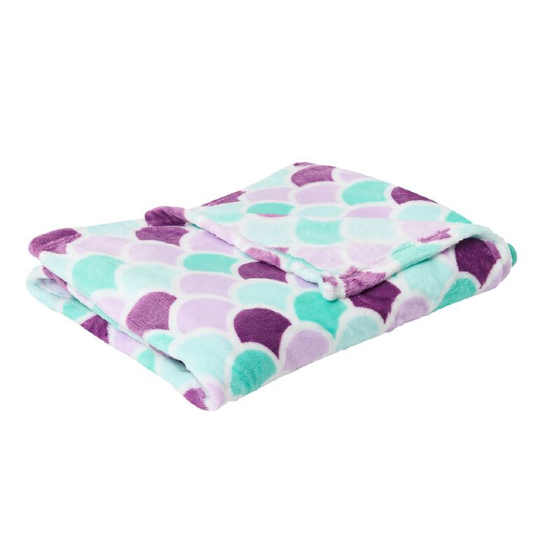 Living & Co Kids Blanket Buddy Mermaid Multi-Coloured, , hi-res