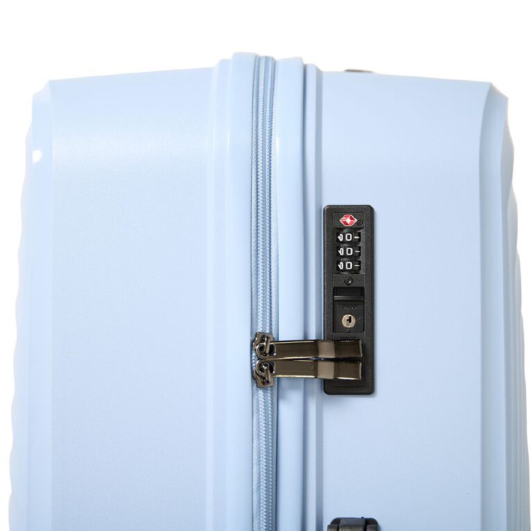 Intrepid 50cm Hardside Checked Suitcase Blue, , hi-res