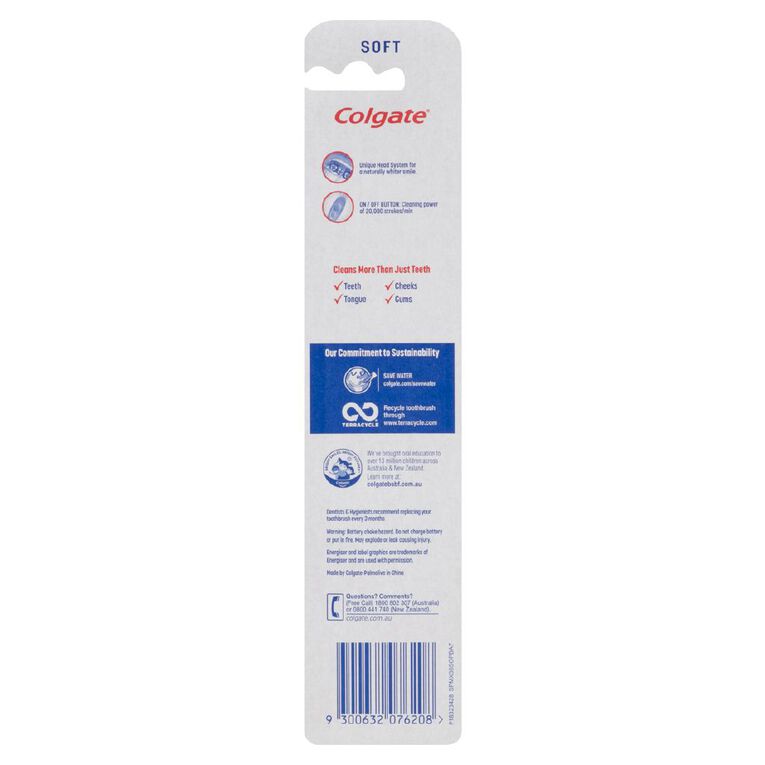 Colgate Optic White Sonic Toothbrush Soft, , hi-res