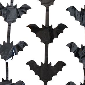 Scarehouse Halloween Bat Door Curtain Decoration
