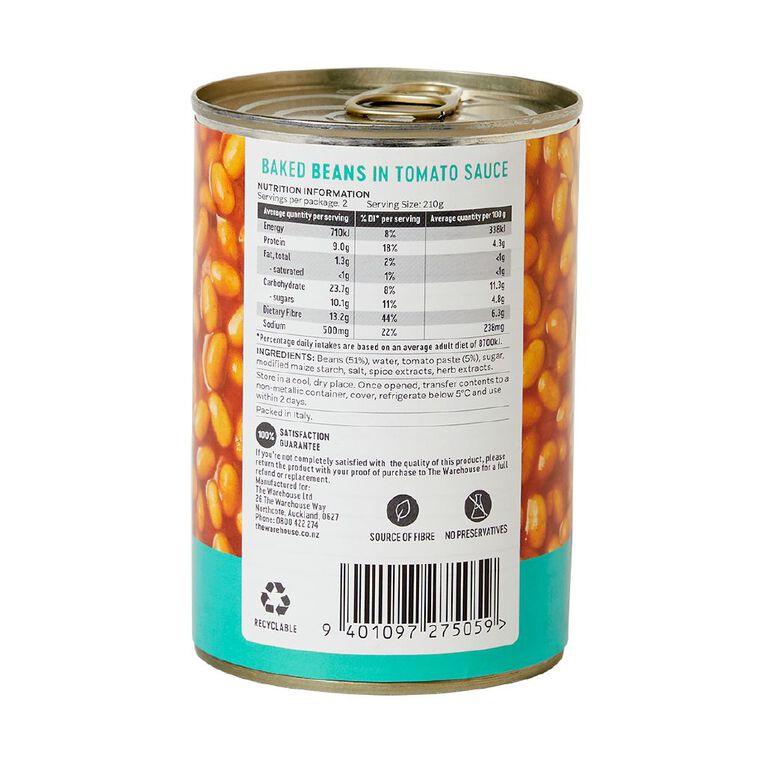Market Kitchen Baked Beans 420g, , hi-res
