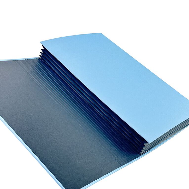 WS Expanding File 6 Pockets Blue A4, , hi-res