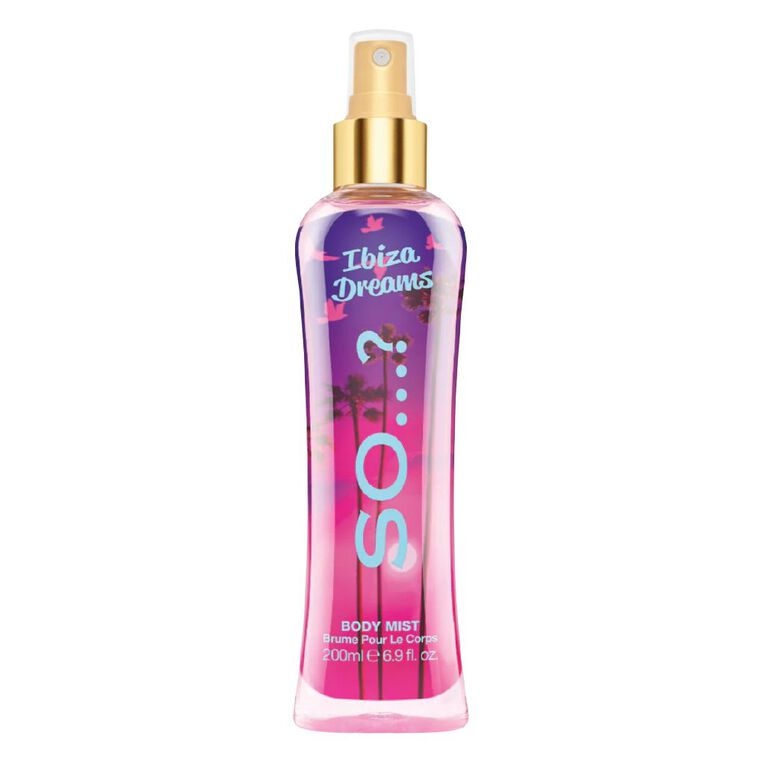 So...? Escapes Ibiza Dreams Body Mist, , hi-res