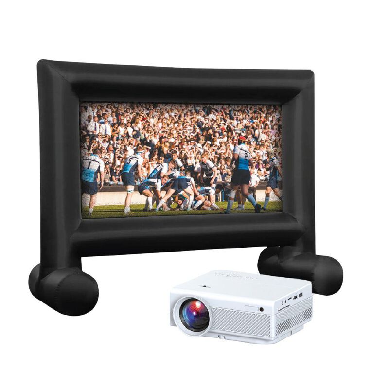 Veon Outdoor Cinema Projector Bundle With 120 Inch Screen