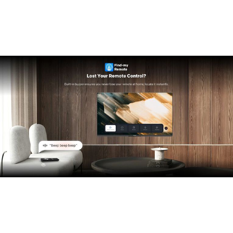 JVC 55 Inch 4K Ultra HD QLED Mini LED Google Smart TV JV5524M Silver