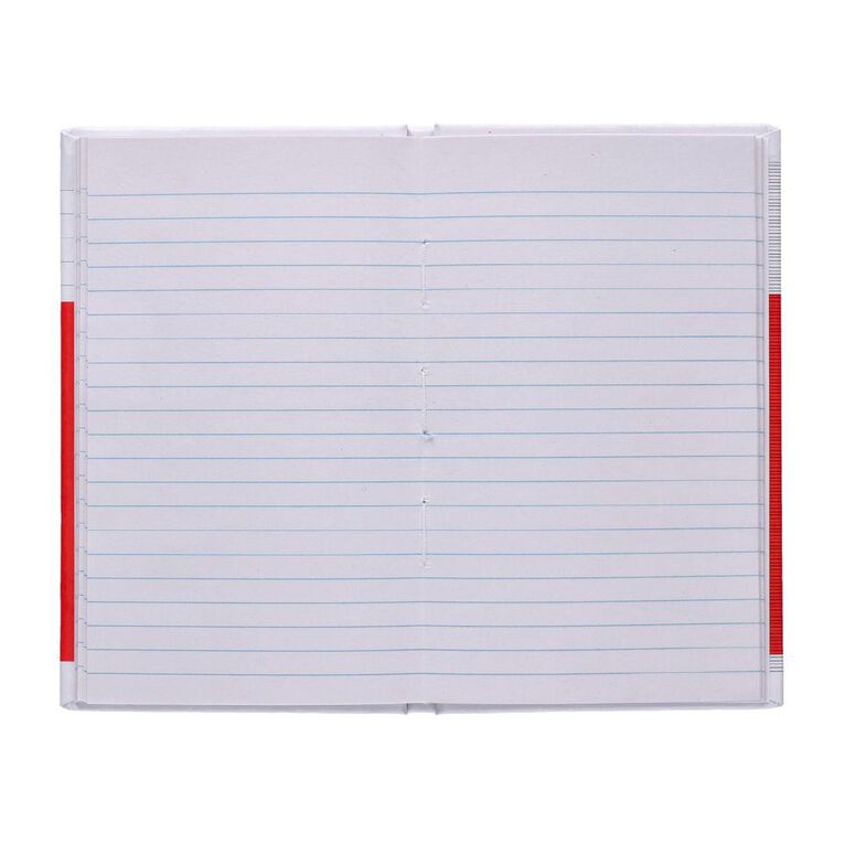 WS Notebook 4B1 7mm Ruled 64 Leaf Red