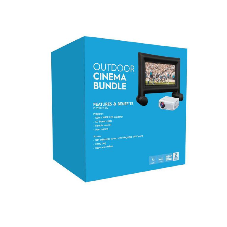 Veon Outdoor Cinema Projector Bundle With 120 Inch Screen