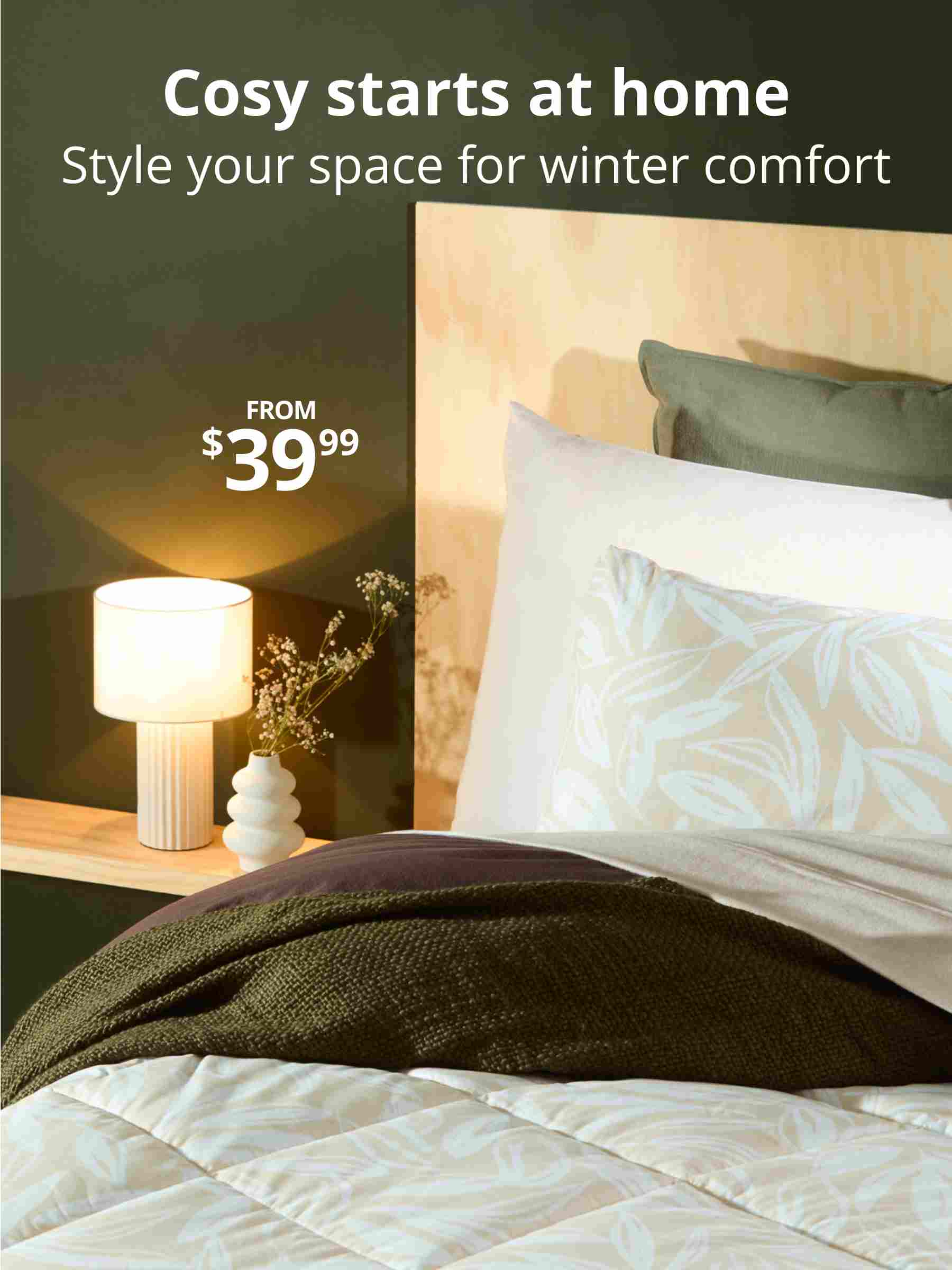 Cosy starts at home