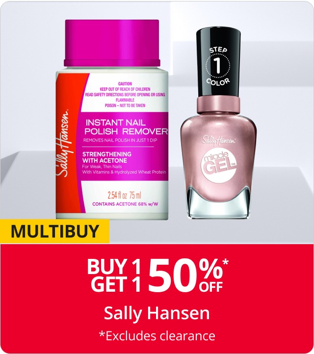 Buy 1 get 1 50% off Sally Hansen