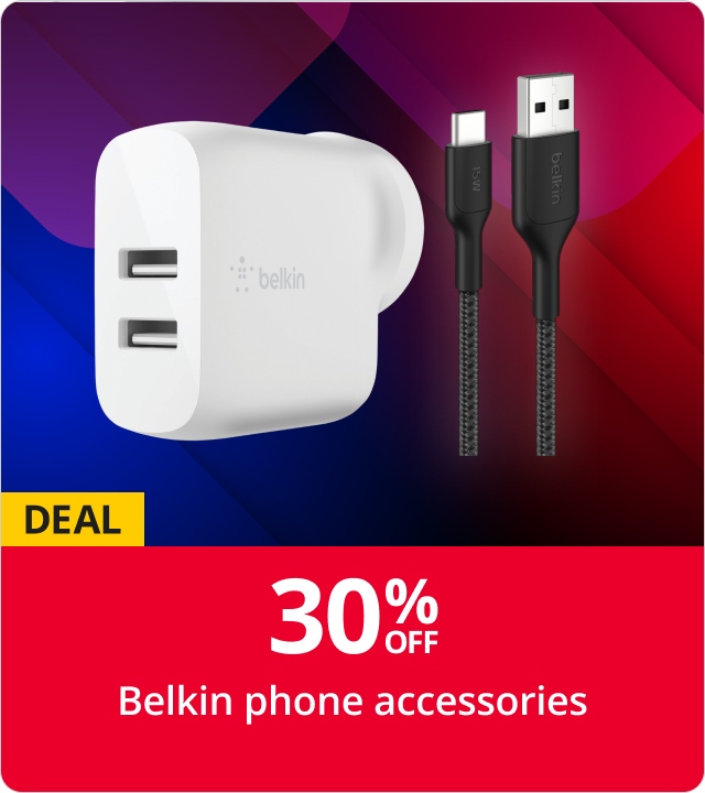 30% off Belkin Phone Accessories