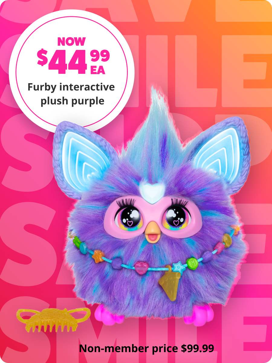 Furby Interactive Plush Purple Now $44.99