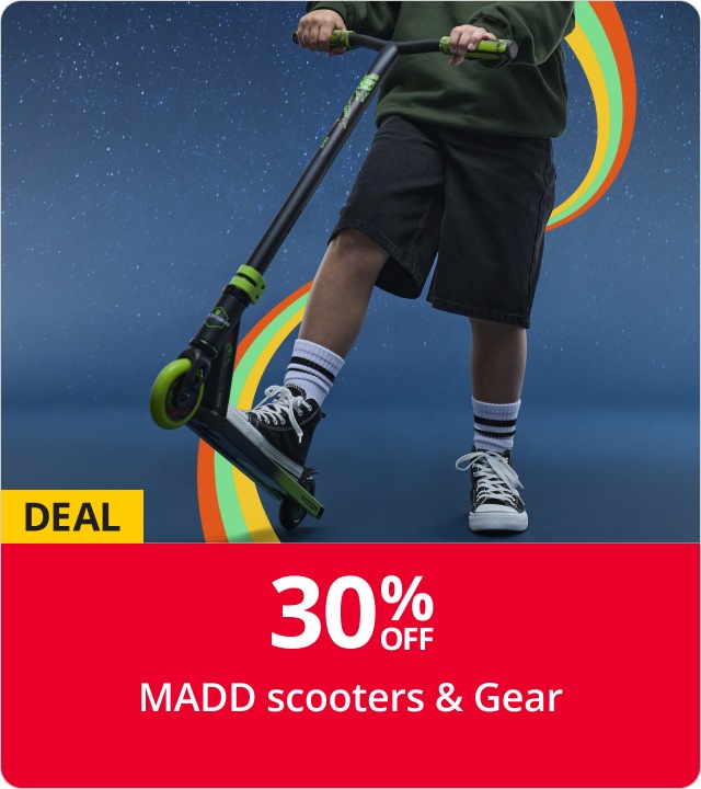 30% off all MADD Gear
