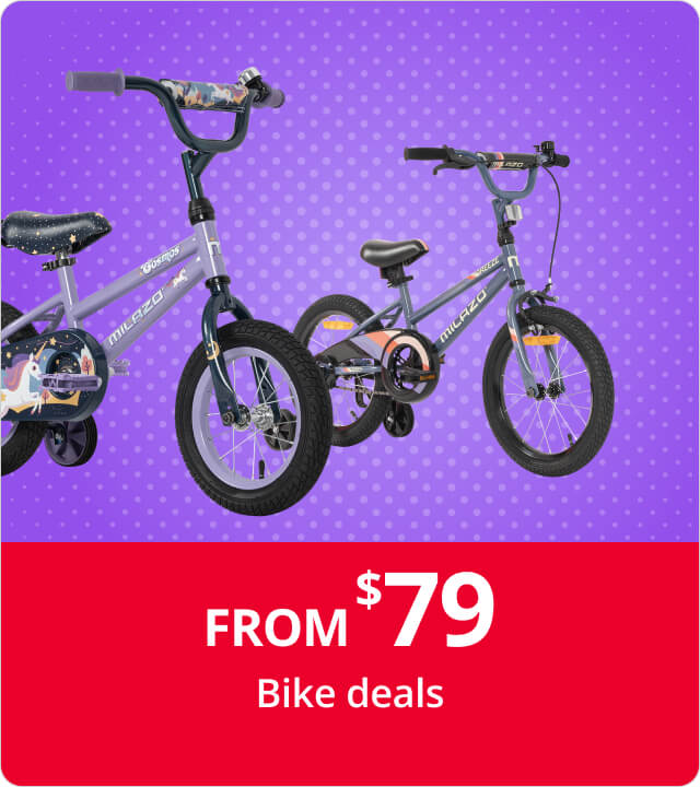 Bike deals From $79