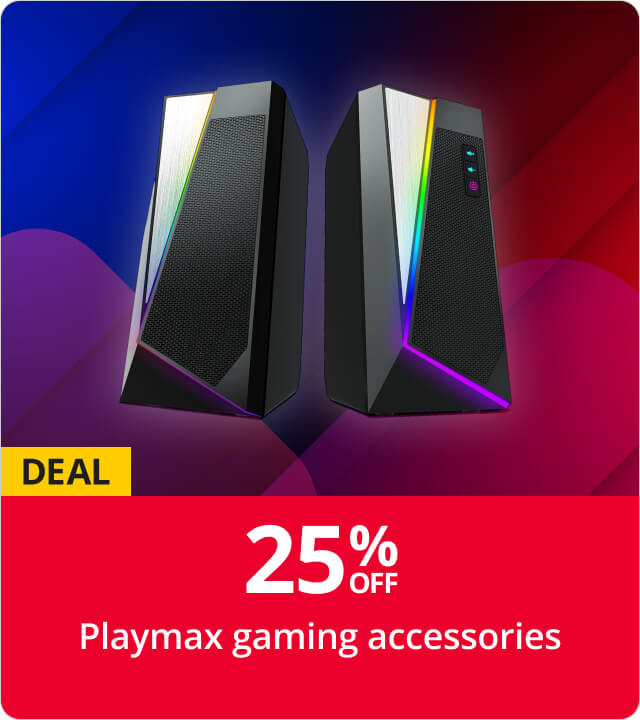 25% off Playmax gaming accessories