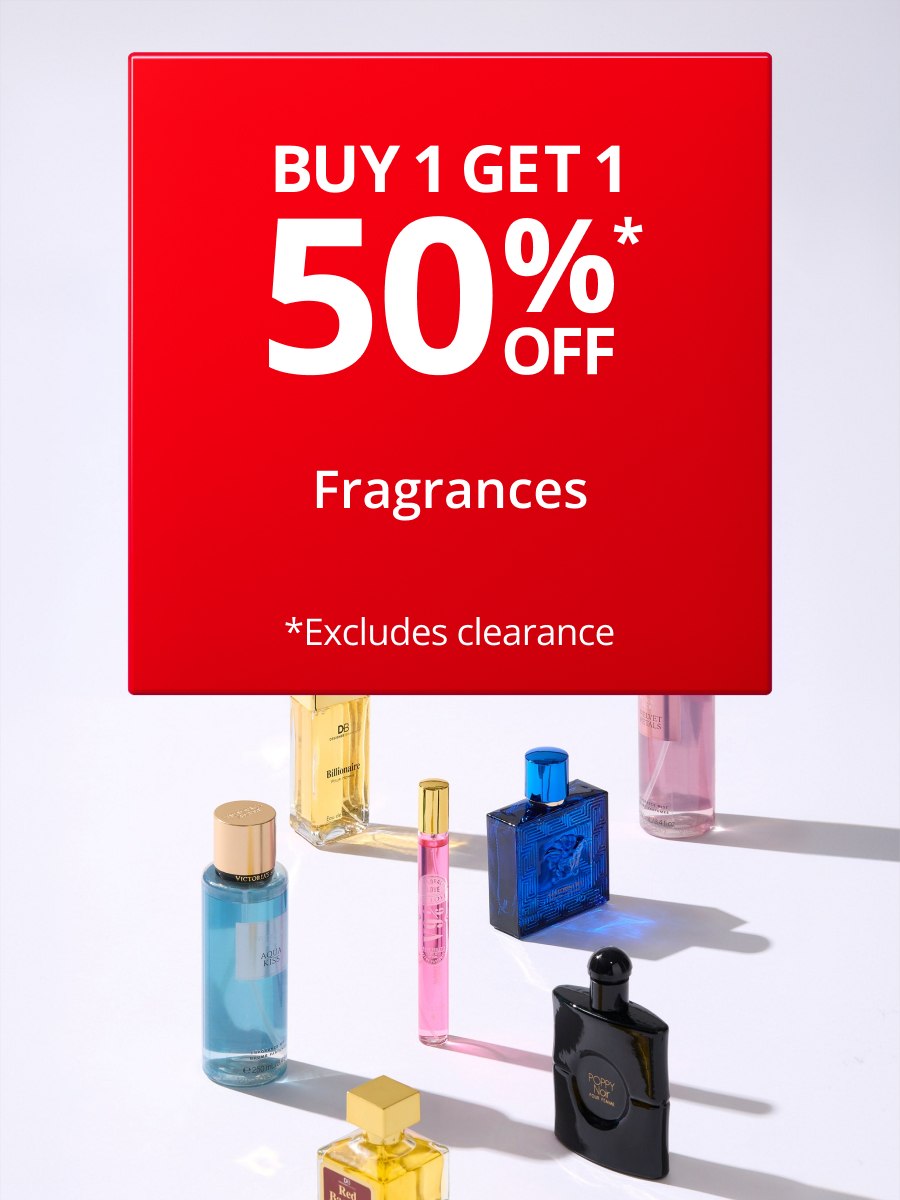 Buy 1 Get 1 50% Off Fragrances