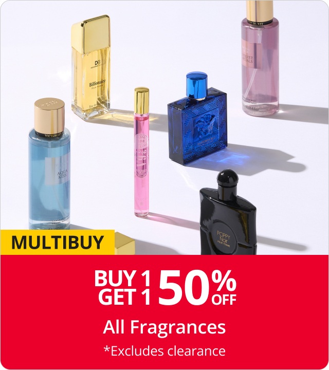 Buy 1 Get 1 50% Off Fragrances
