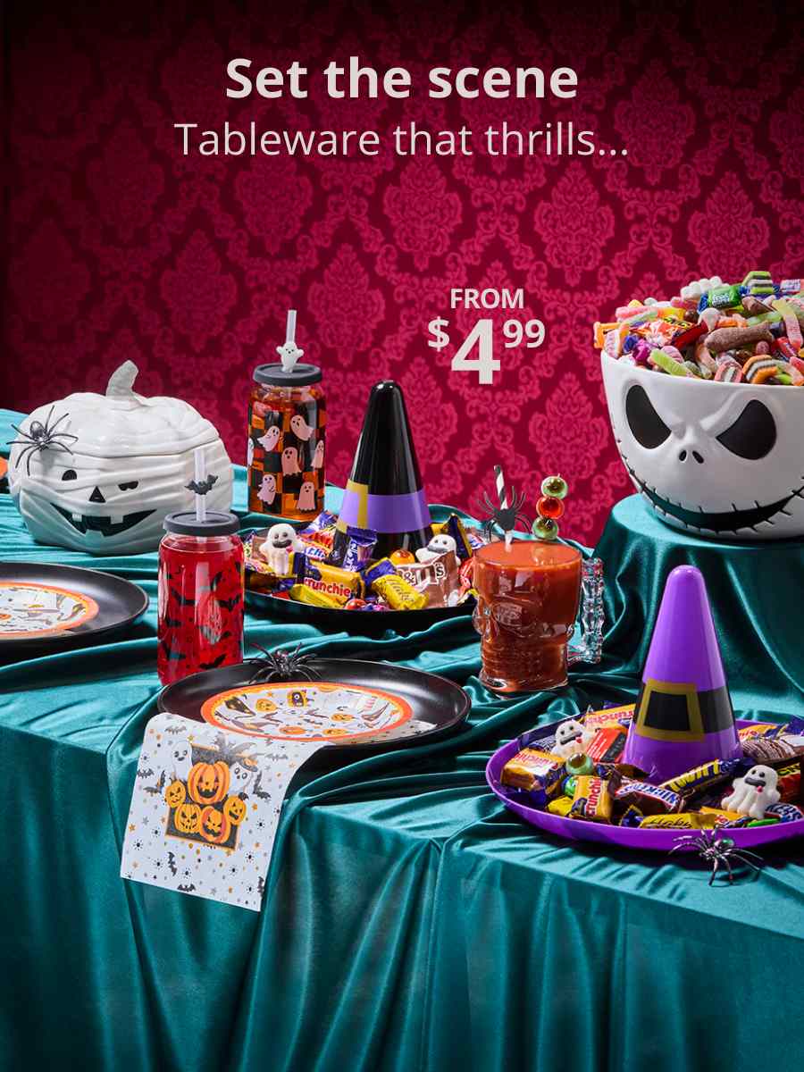 Halloween Tableware