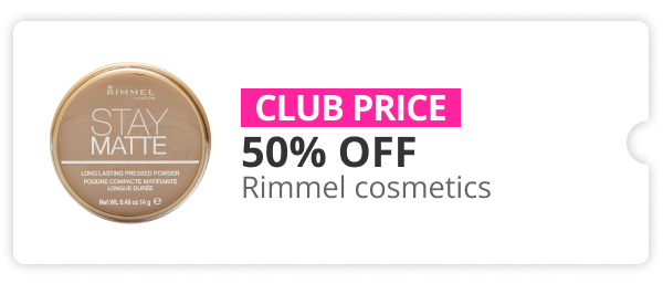 50% OFF Rimmel