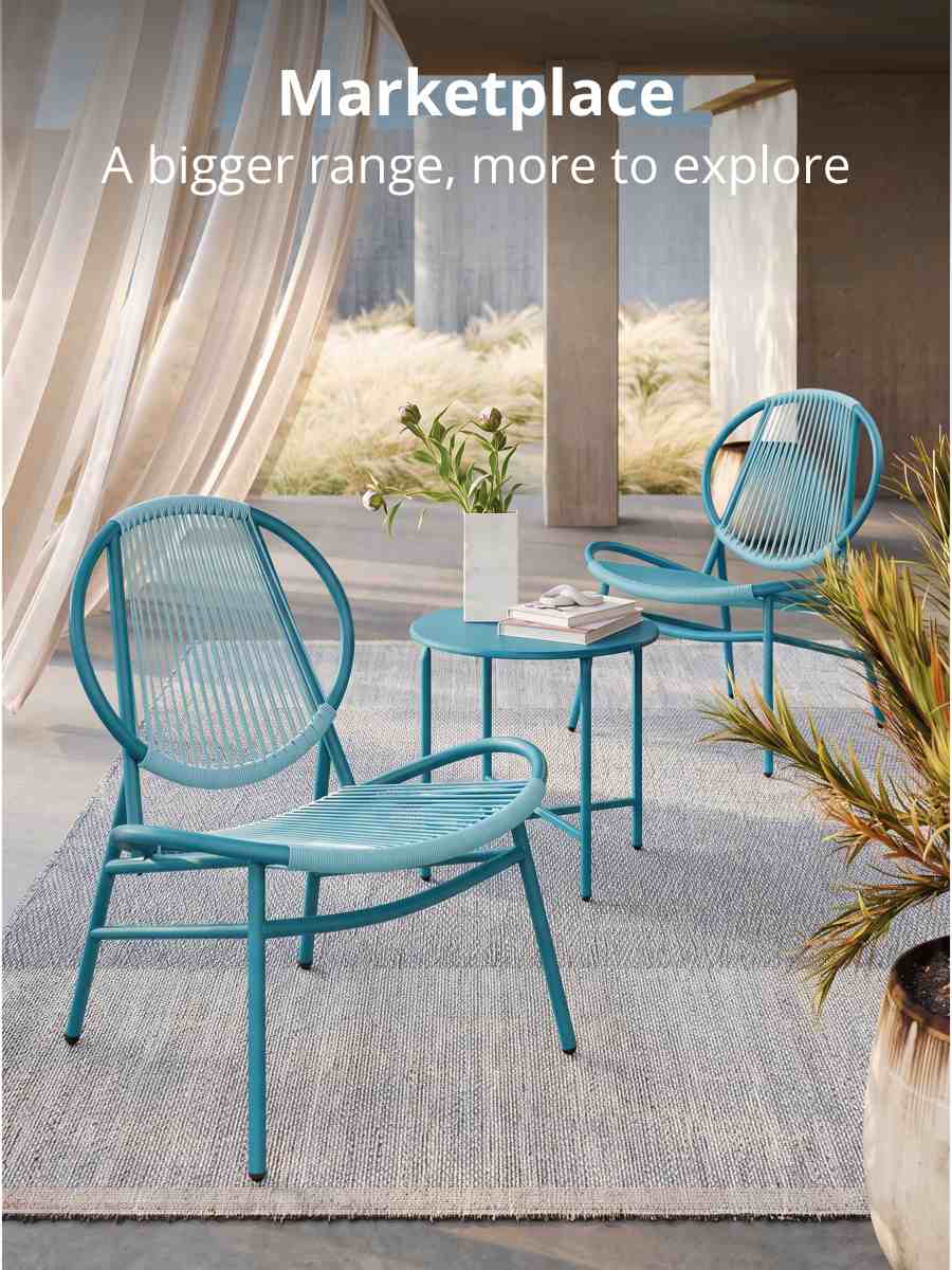 Marketplace A bigger range, more to explore